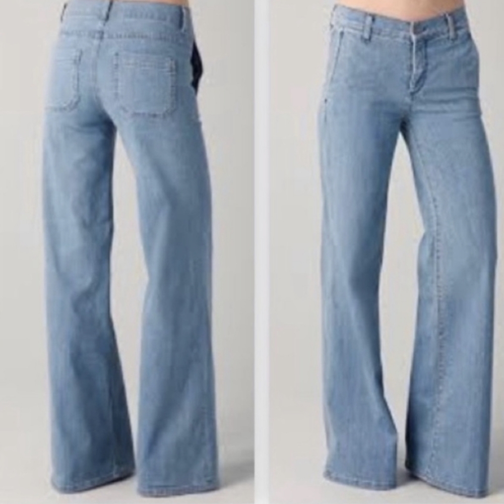 VINCE fonda trouser jeans sky 4 (K7) - Picture 3 of 11